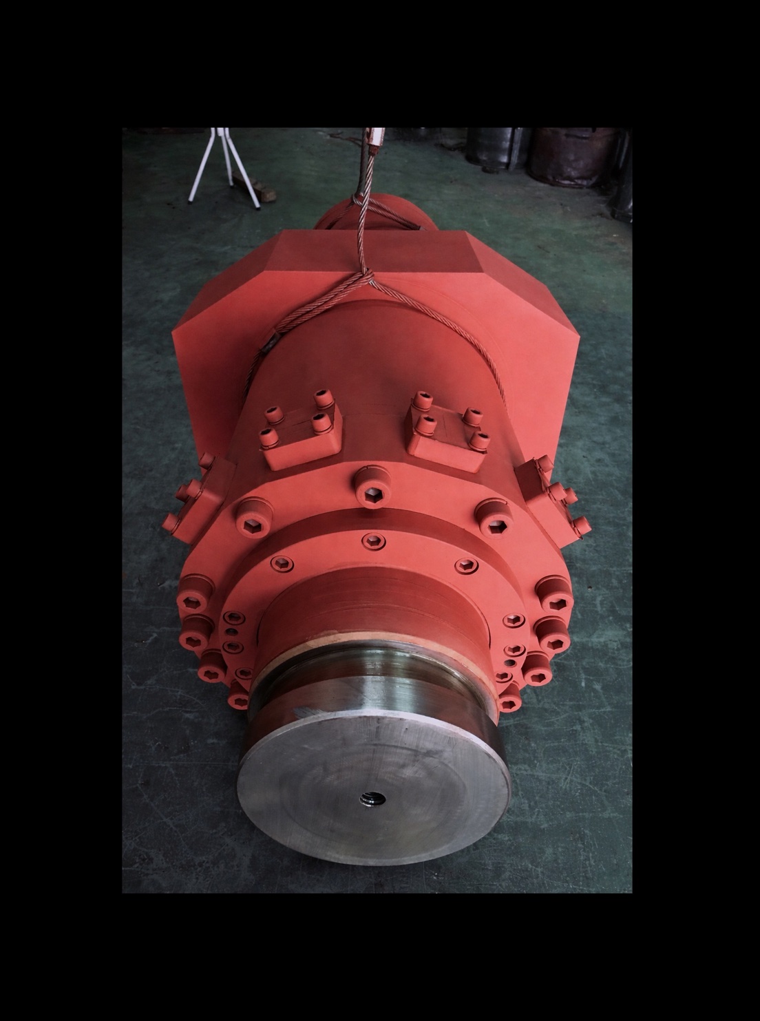 複動式油壓缸 (應用於大缸徑牧草打包設備)圖片-2