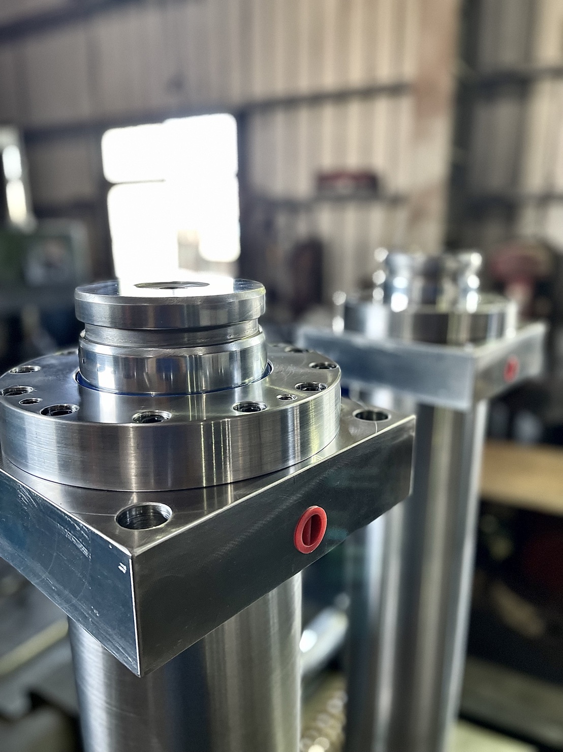 單動式油壓缸 (應用於真空壓合機)圖片-2